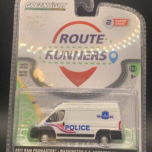 1/64th 2017 Ram Promaster Metro Police Van Greenlight Collectibles Route Runner